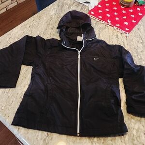 Nike Black Hooded Jacket